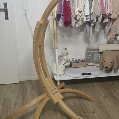 Struttura in legno per amaca-sedia / sedile sospeso