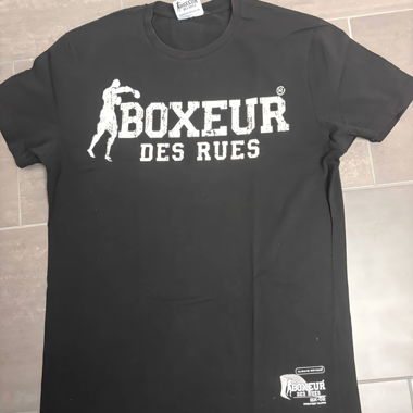 T-shirt Boxeur nero