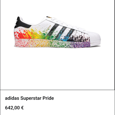 Adidas Superstar Pride D70351 sneakers
