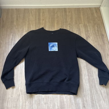 Felpa Topman Identity nera