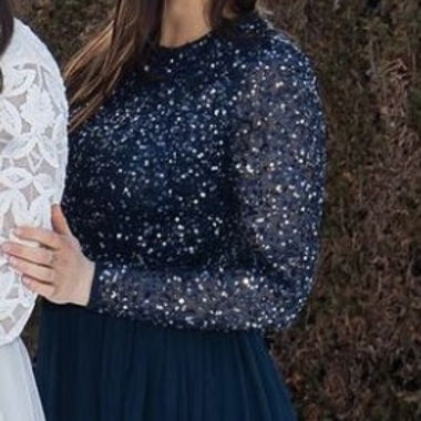Abendkleid langarm