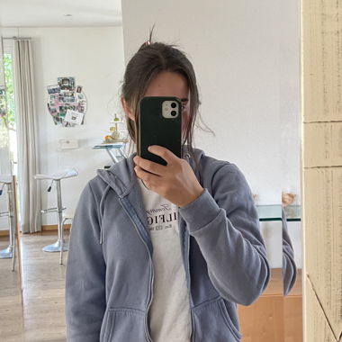 XS Blue Hoodie Jacket