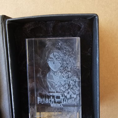 Attack on Titans Eren 3D Crystal Art