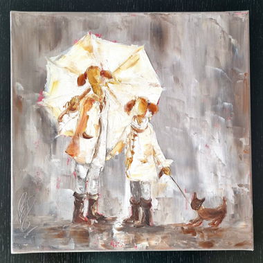 Tableau "La petite sœur et la bourrique de chien"