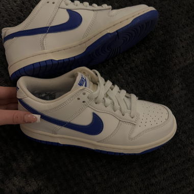 Low Dunks Blue White
