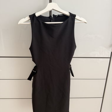 Zara black sleeveless dress