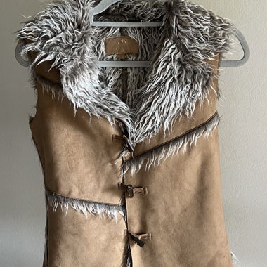 Marks & Spencer faux fur vest