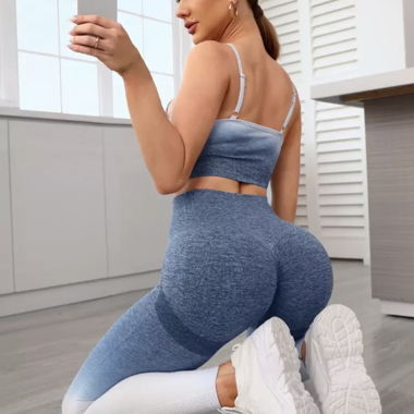 Tuta sportiva seamless sfumata