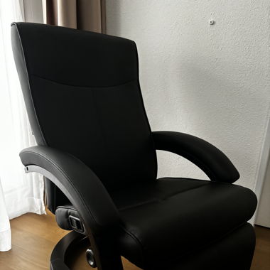Schwarzer Beliani Sessel