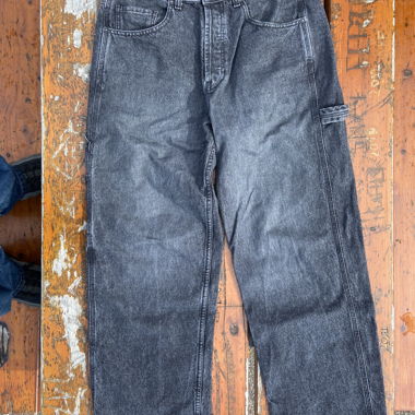 pantalone baggy nero