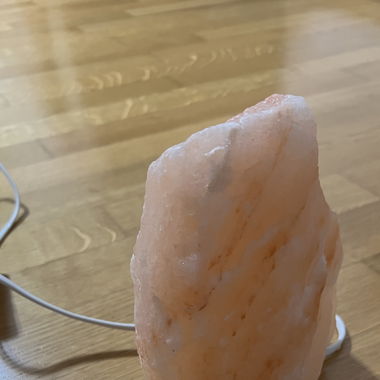 Salt Crystal Table Lamp