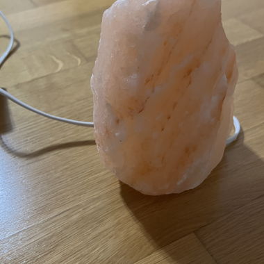 Salt Crystal Table Lamp