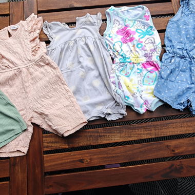 Set di tutine estive per bambini, taglia 86
