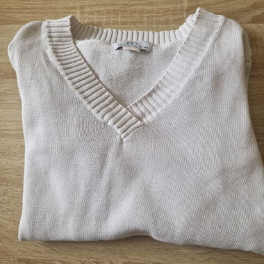 Pull blanc