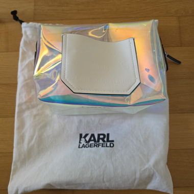 Pochette iridescente Karl Lagerfeld