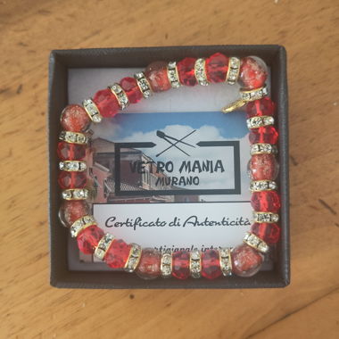 Bracciale in vetro di Murano