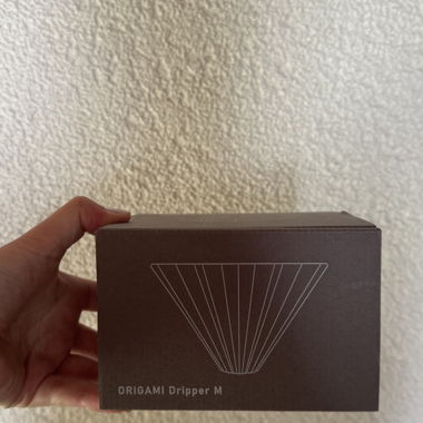 Origami Dripper M in porcellana