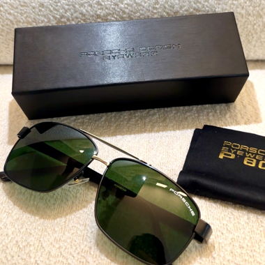 Lunettes de soleil PORSCHE DESIGN Titanium en coffret complet