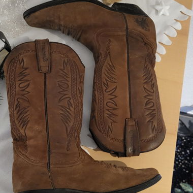 Retro Cowboy Boots - Marque : Tracker's. Taille 39