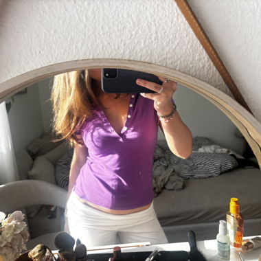 Ralph Lauren Poloshirt lila