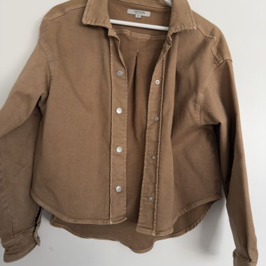 Comma Brown Shirt Jacket Size 36