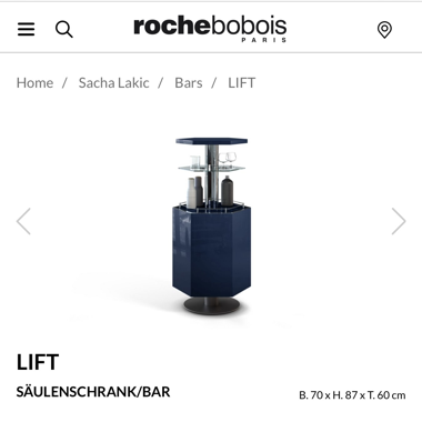 Roche Bobois Liftbar Möbelstück