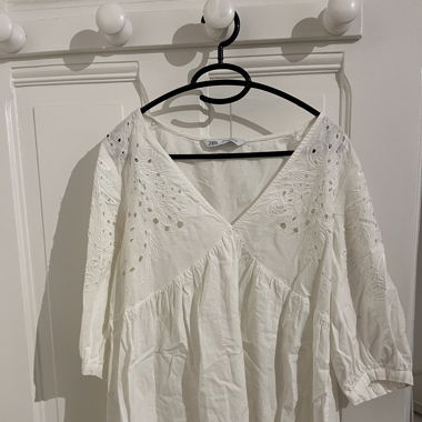 weisses Sommerkleid