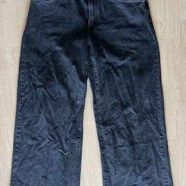 Jeans baggy à jambes larges