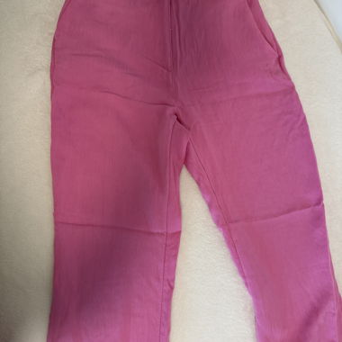 Pinke Stoffhosen
