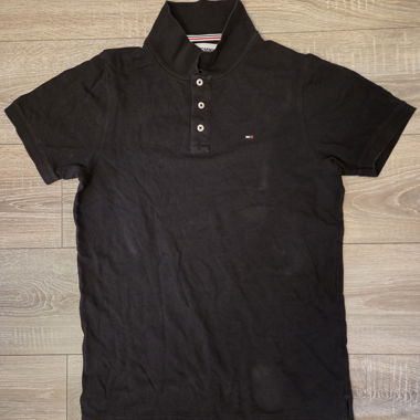 Polo Tommy Jeans noir