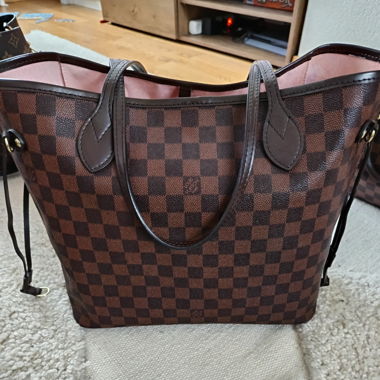 Louis Vuitton replica Neverfull Mm Damier ebene 