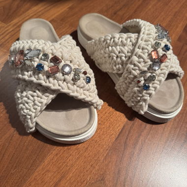 Inuiiki Sandalen - beige/white EU 40