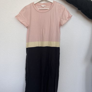 Robe T-shirt COS à blocs de couleurs