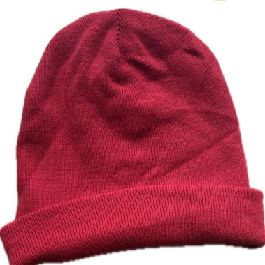 Red beanie 