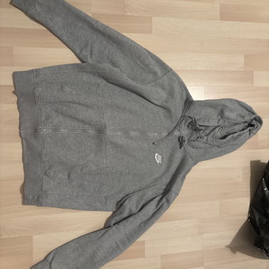 Veste à capuche Nike grise