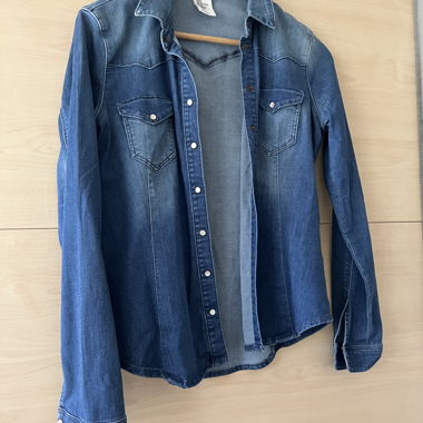 Veste chemise en jean H&M