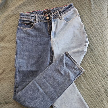 Jeans zweifarbig
