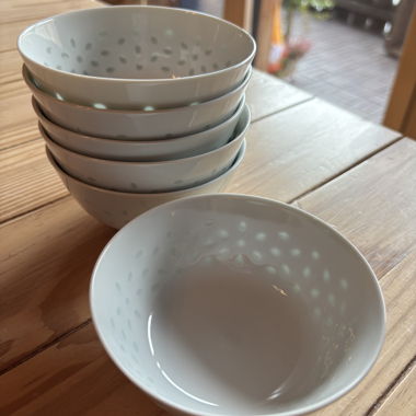 Lot de 6 bols à riz, miso, nouilles
