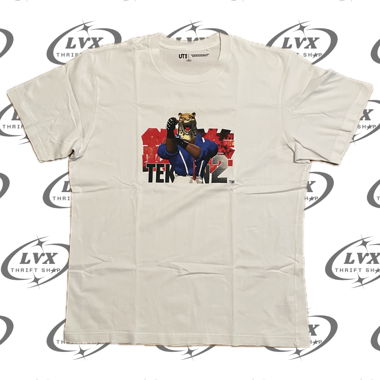 T-Shirt Uniqlo Tekken 2 - bianco