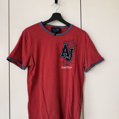 T-shirt Armani Jeans rosso