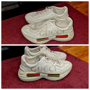Sneaker Rhyton in pelle [GUCCI]