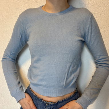 Pull bleu ciel