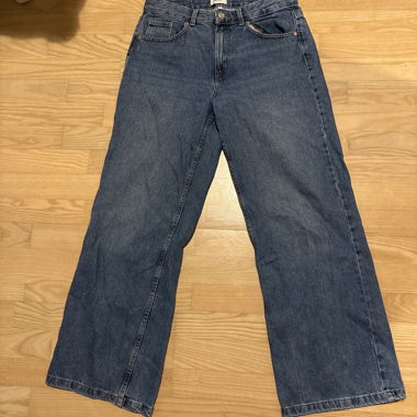 Only Jeans mit weitem Bein