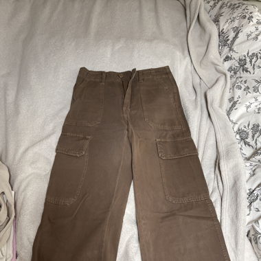 Baggy Jeans Brown Zara