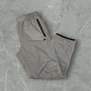 vintage nike trackpants in grey & black