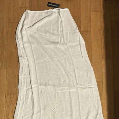 Jupe longue blanche PLT neuve