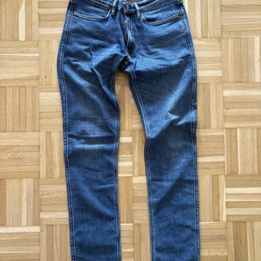 Acne Bla Konst Max Mid Blue Jeans