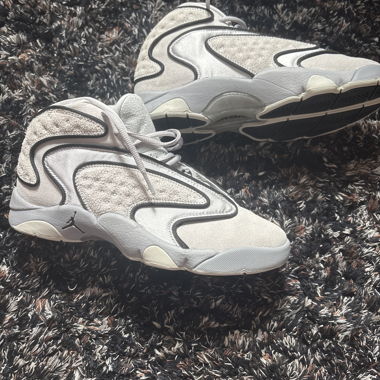 Grey Jordan Sneakers