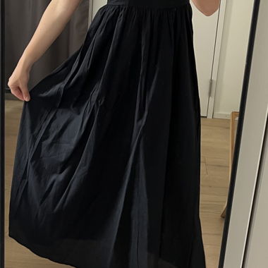 Long black dress