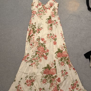Reformation Florales Maxikleid